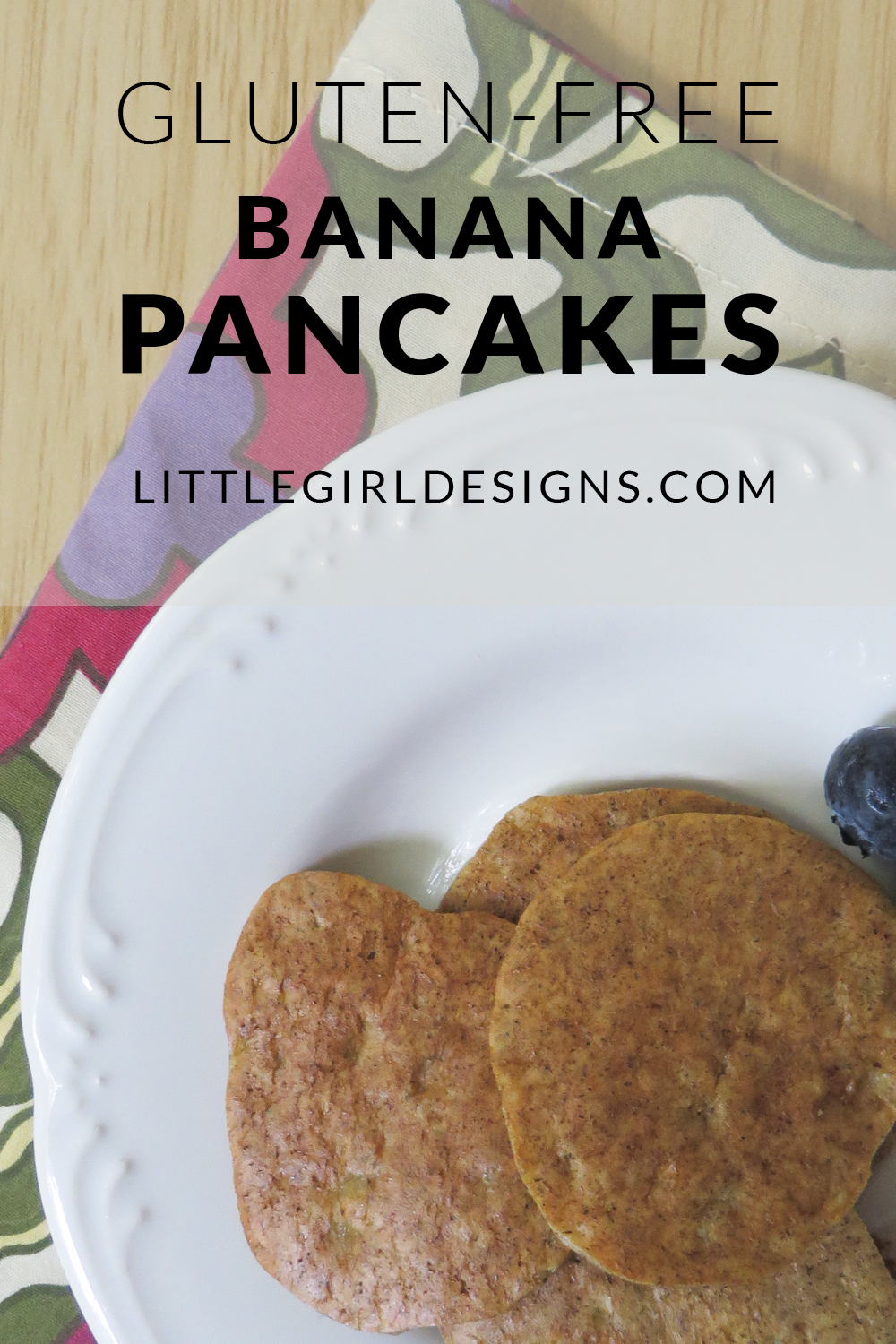 Here's a simple gluten-free pancake recipe for babies and toddlers (that you'll love too!) Gluten-free, dairy-free and delicious!
