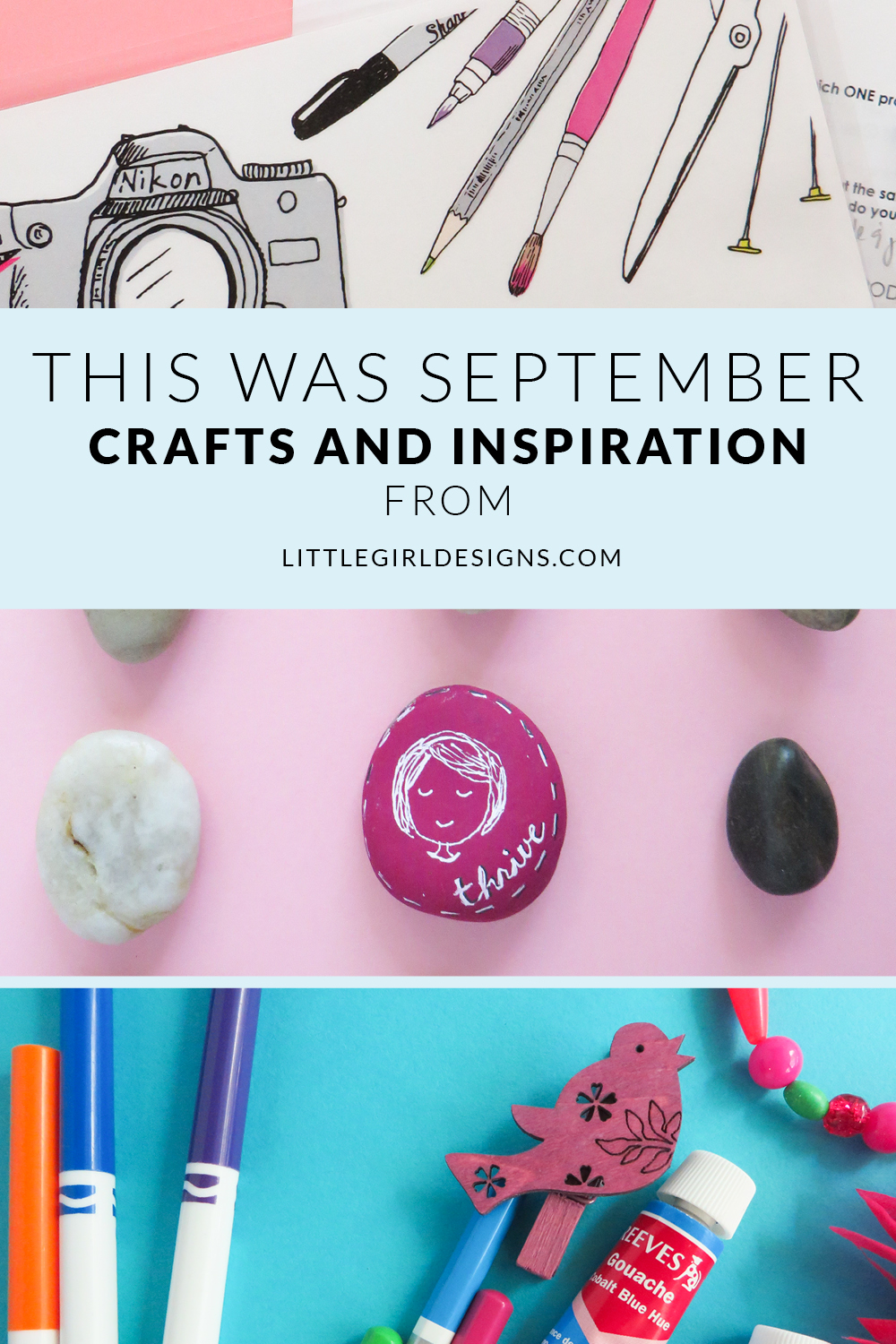 This Was September - Looking back at the month of September at littlegirldesigns.com. Projects, what I'm reading, and a new resource that's coming out soon!