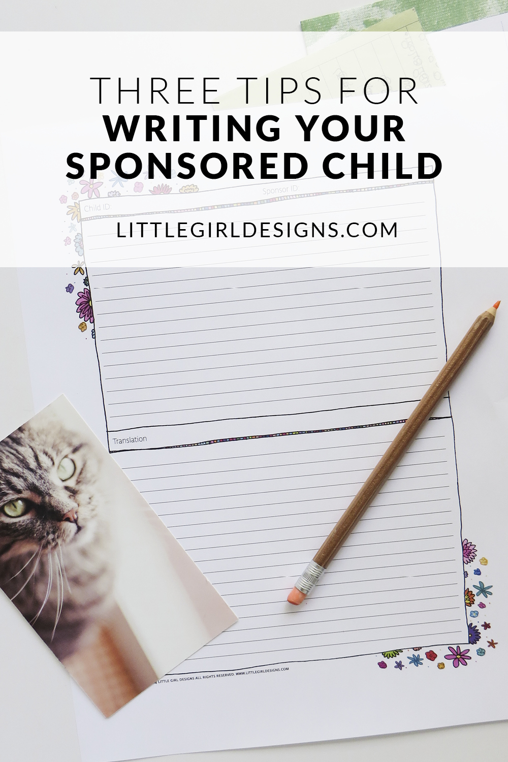 If you sponsor a child, you've probably learned how important it is to write your child. But what if you're not a natural letter-writer? What should you say? These tips will help you break through your writer's block AND you'll also be able to download a free stationery template for your letters!