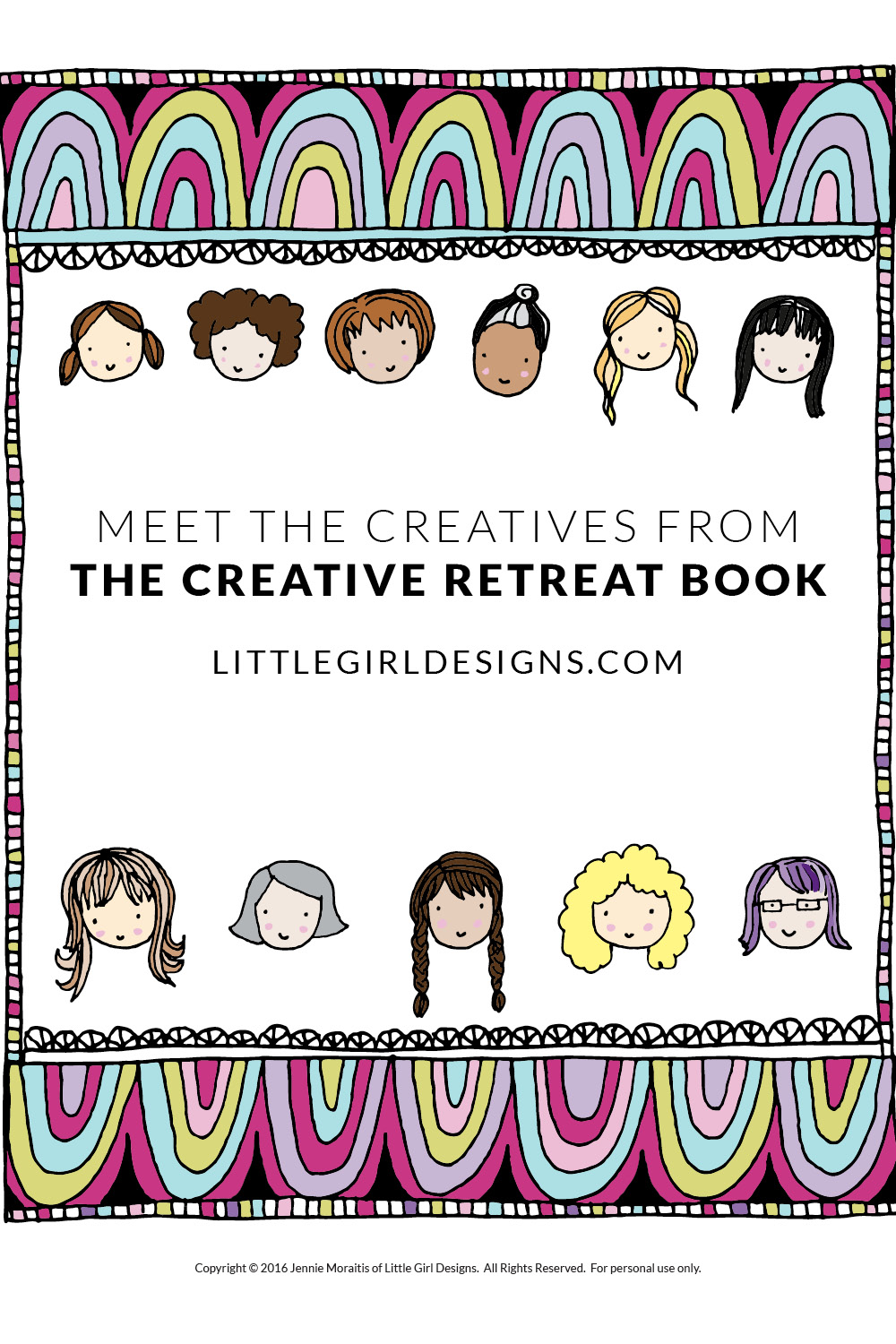 I knew when I updated The Creative Retreat workbook (and made it into a paperback!) I would want to include interviews from other creative women. And today's the day to introduce you to them! They are so amazing! :) :)