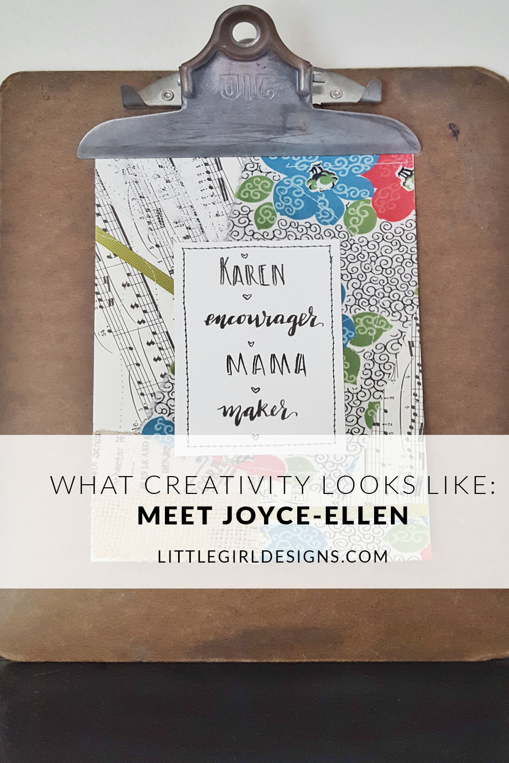What Creativity Looks Like: Meet Joyce-Ellen