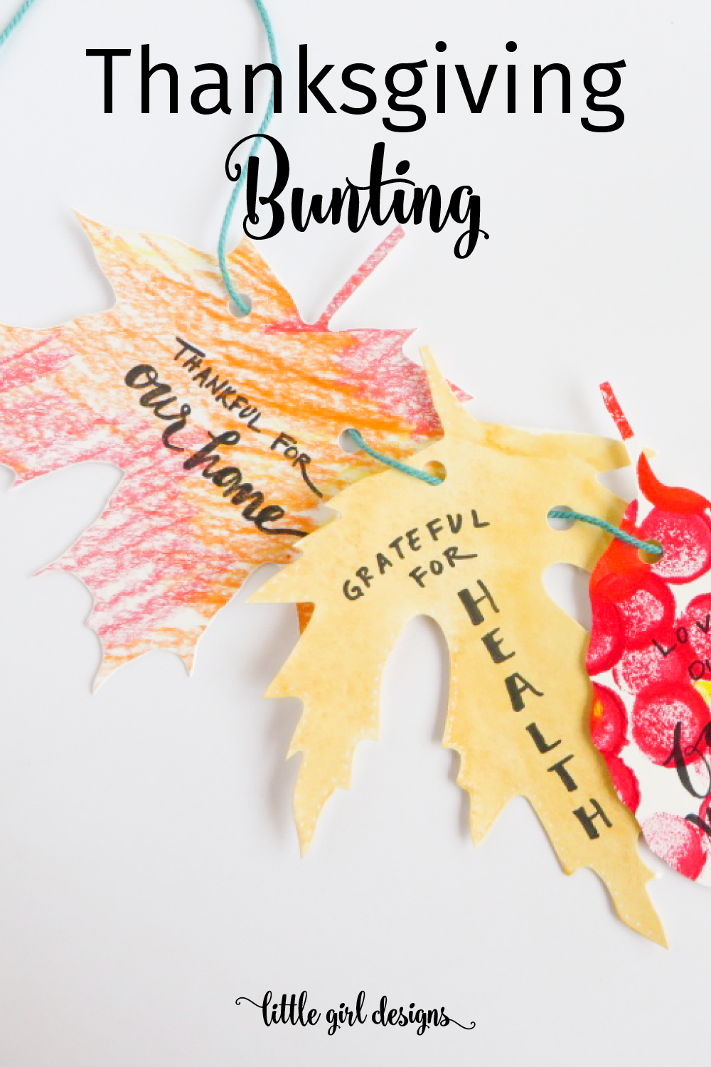 Make Thanksgiving Bunting