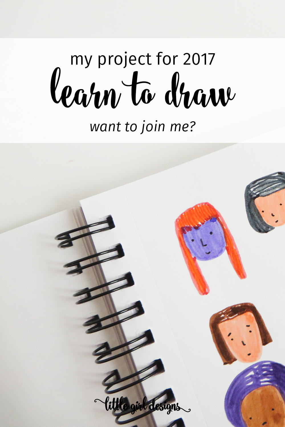 Want to join me this year in learning to draw? I'll be sharing techniques and resources that I'm using on my way to becoming a better artist.