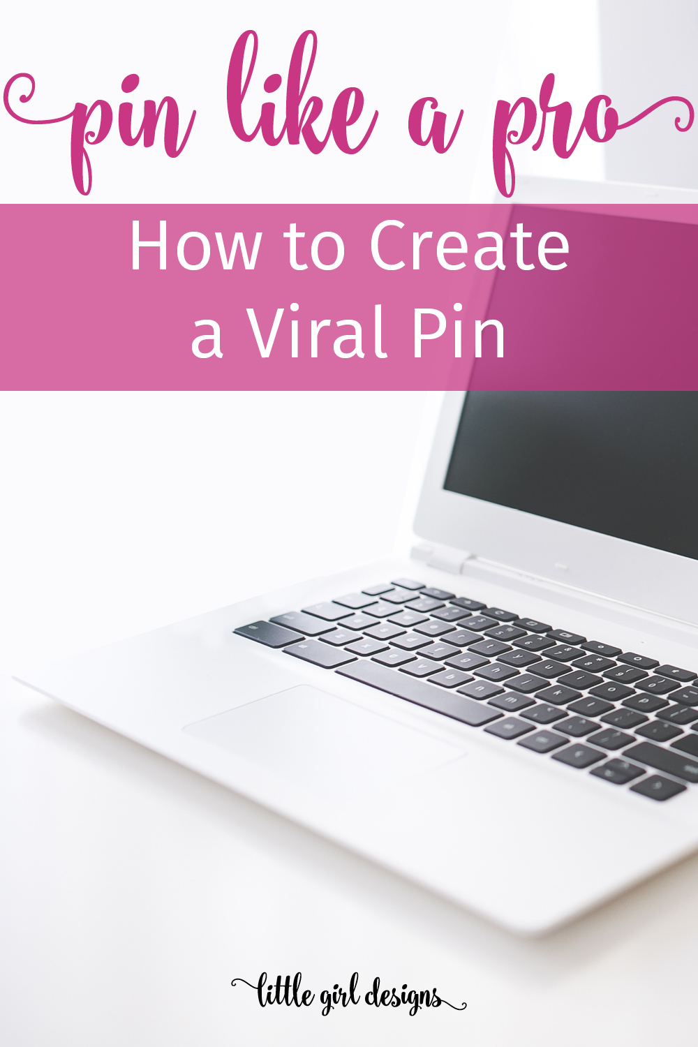 Learn how to create beautiful pins that get clicks and repins! This tutorial shares everything you need to know to create a viral pin.