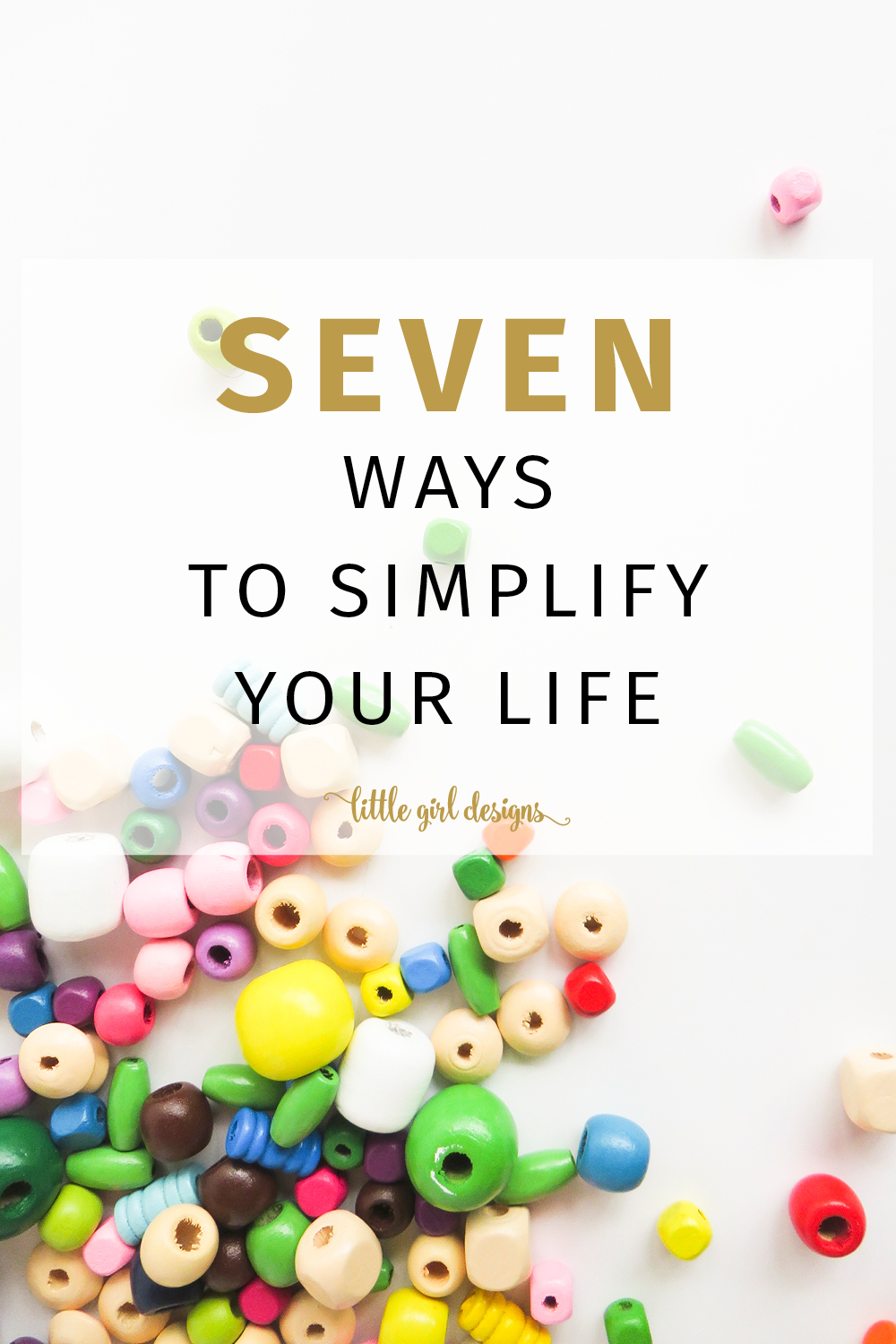 Finally, kid-friendly and real ways to simplify your life! I'm going to work on #1 and #7 this month!