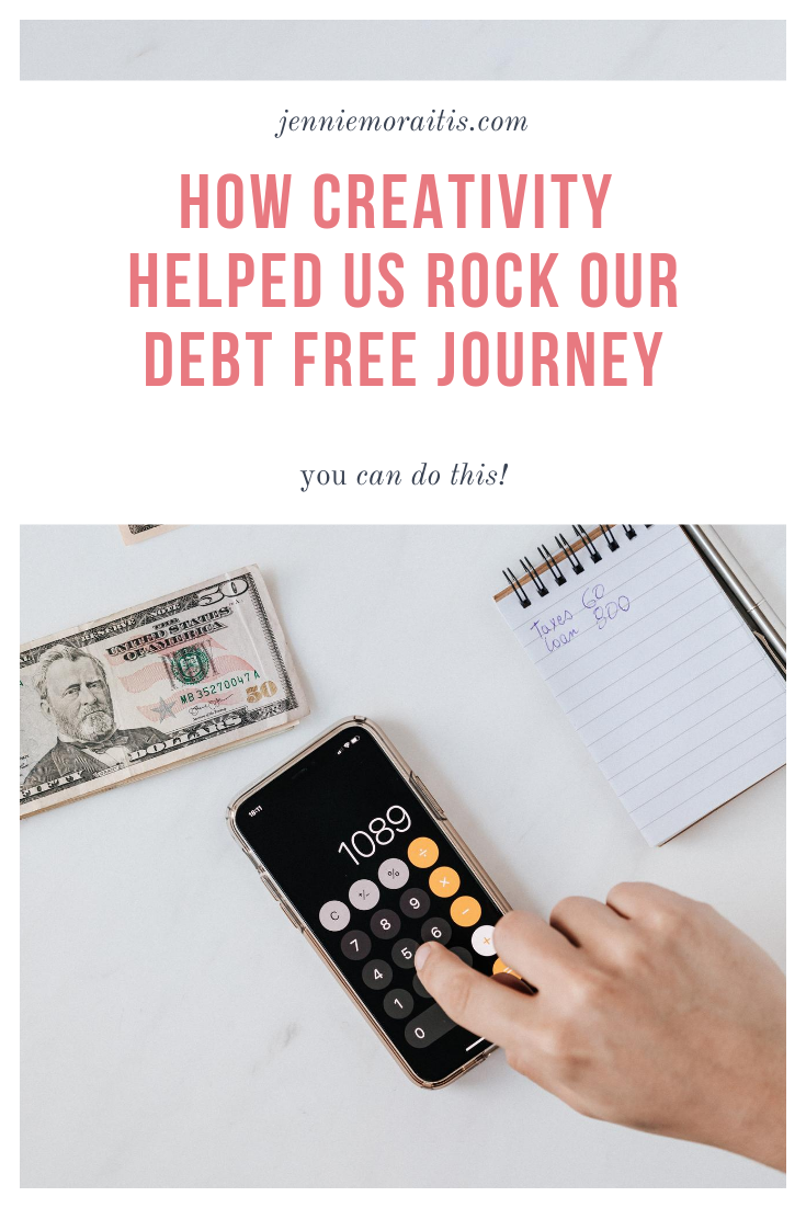 How Creativity Helped Us Rock Our Debt Free Journey. Our jump to being debt free was a LONG road, but with persistence and a lot of creativity, we did it!